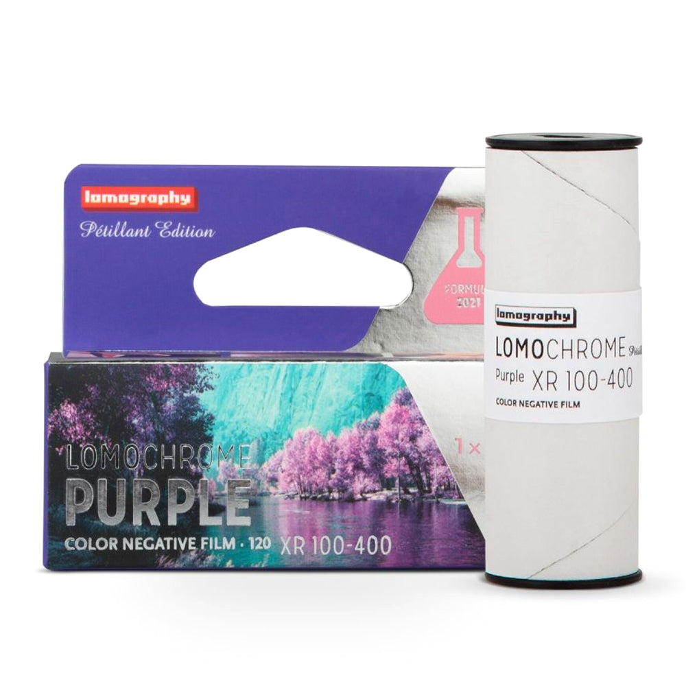 120 Color Film LomoChrome Purple XR 100-400 (1 Roll) – Film