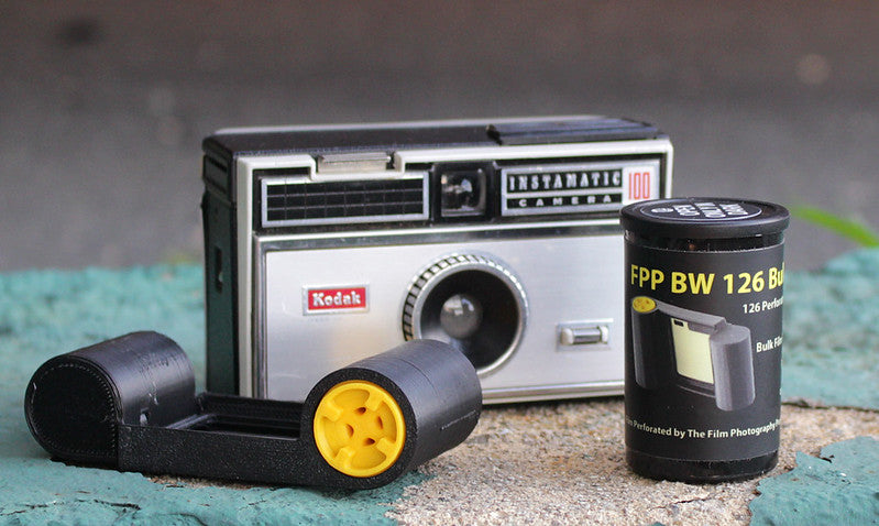 Photography Kodak 56x Instamatic Camera Film FakMatic 126 Film Adapter