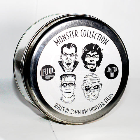 35MM BW FILM - FPP MONSTER GIFT TIN (6 Rolls)