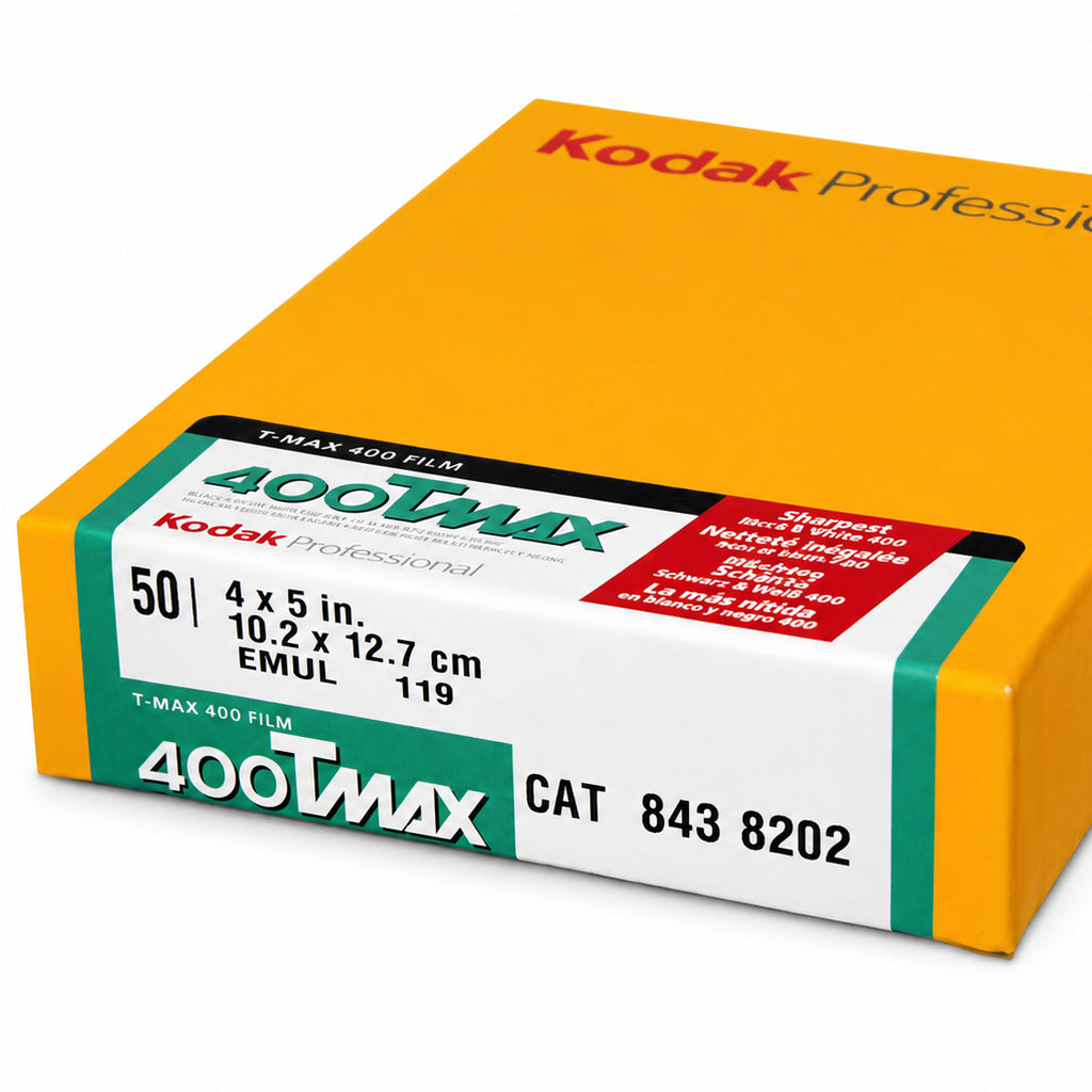 Kodak（コダック） 400TMAX 4x5フィルム 50枚入り 4x5 Sheet Film - Kodak TMax 400 (50 Sheets) – Film Photography