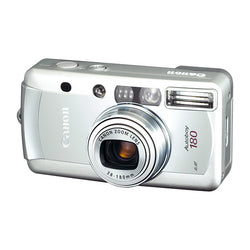 35mm Film Camera - Canon Sure Shot Z180u (Silver Vintage)