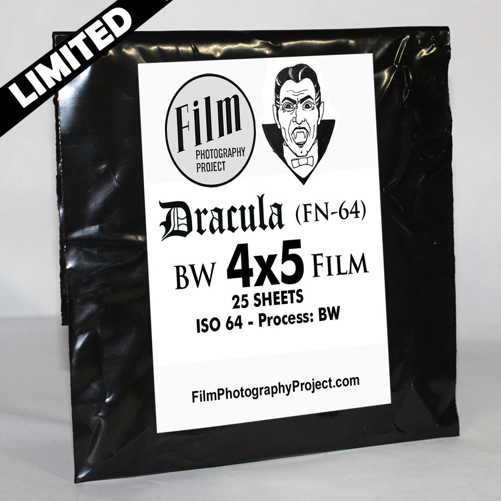 4x5 Sheet Film Dracula 64