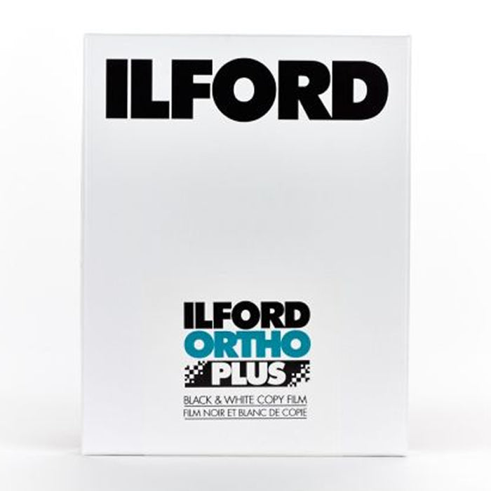 4x5 Sheet Film Ilford Ortho Plus BW Negative Film (25 Sheets)
