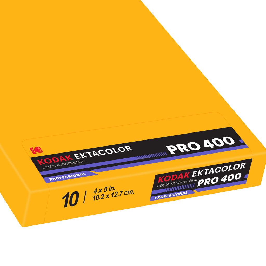 4x5 Sheet Film - Kodak EktaColor PRO 400 (10 Sheets) – Film
