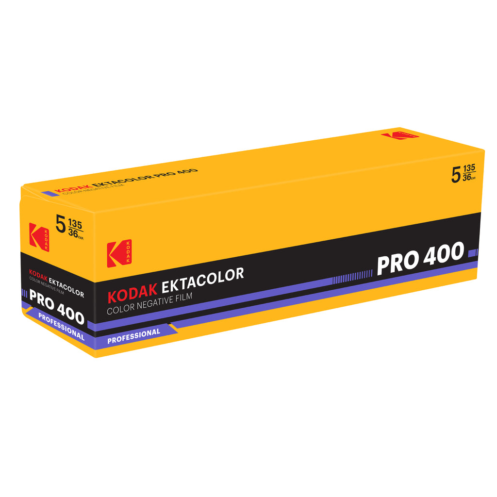 35mm Color - Kodak Ektacolor PRO 400 (5-Roll Pro Pack) – Film