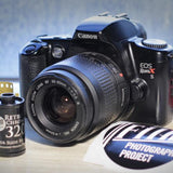 35mm Film Camera - Canon Rebel X SLR Kit (Vintage)