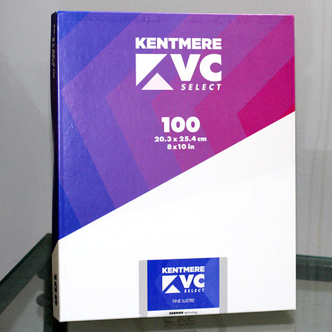 Paper - 8x10 Kentmere Fine Lustre (100 Sheets)