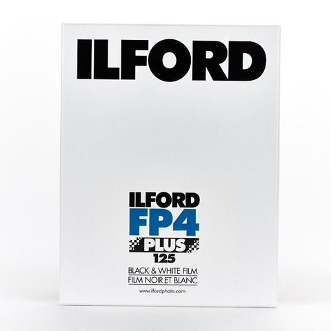 8x10 SHEET FILM - ILFORD FP4 (25 SHEETS)