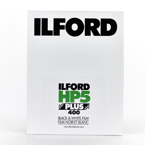 8x10 SHEET FILM - ILFORD HP5 BW (25 SHEETS)