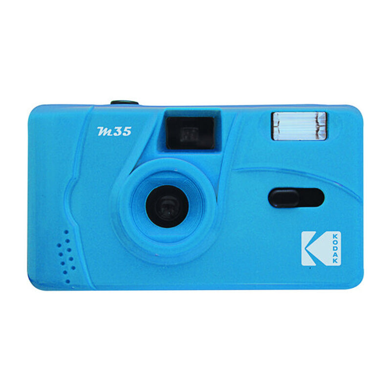 35mm Film Camera - Kodak m35 Reusable with Flash Camera (Blue) – Film  Photography Project Store