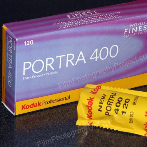 120 Color Film - Kodak Portra 400 (5-Roll Pro Pack) – Film