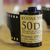 35mm Color Film - Kodak Vision3 50D (1 Roll)