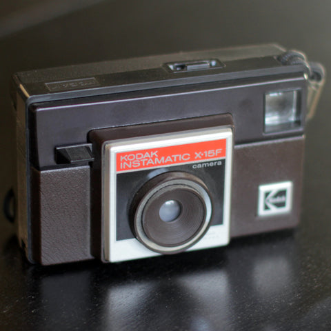 FILM CAMERA - 126 Kodak Instamatic X-15F (Vintage - Tested)