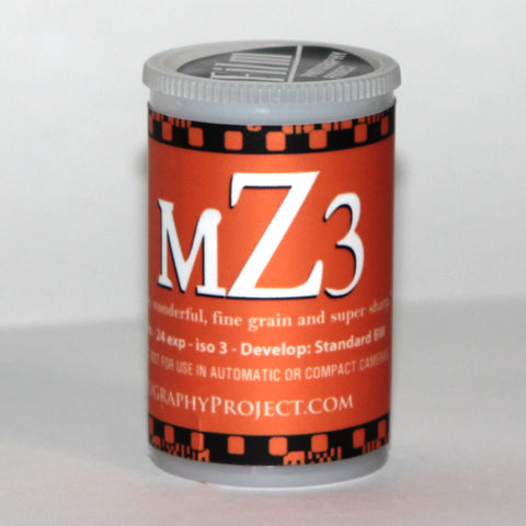 35mm BW Film - Mz3 Fine Grain (1 Roll)