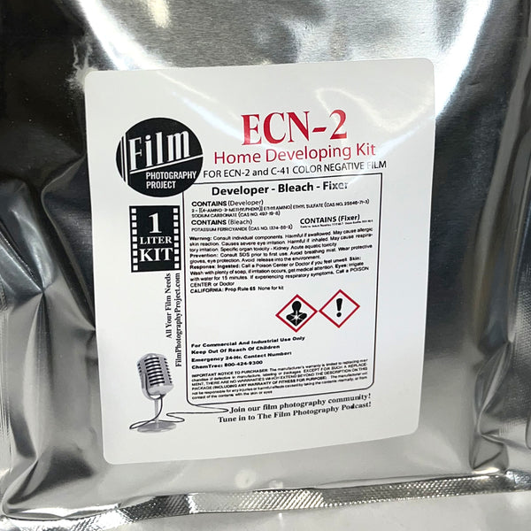 Darkroom Supplies - FPP C-41 / ECN-2 Color Negative Film Development Kit (1 Liter - Powder)