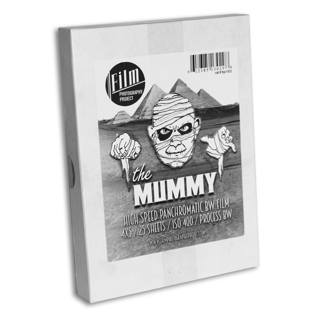 4x5 Sheet Film - FPP Mummy 400 BW Negative Film (25 Sheets) – Film