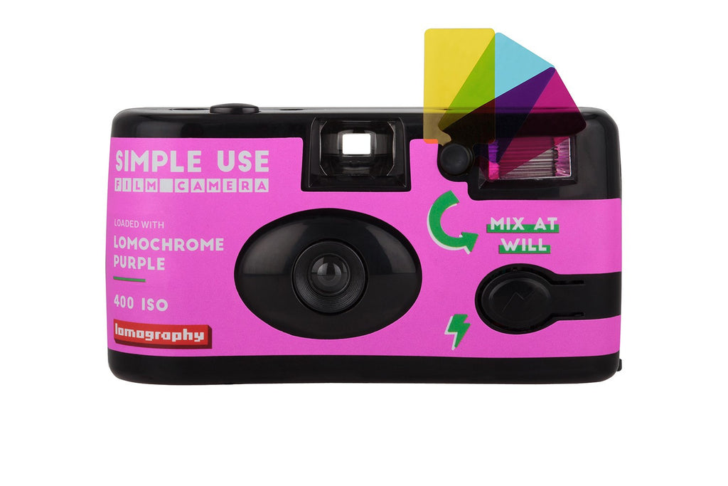 35mm Film Camera - Lomo Simple Purple (with Film) – Film
