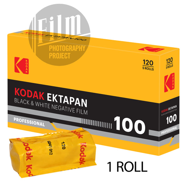 120 BW Film - Kodak EktaPan 100 (1 Roll)
