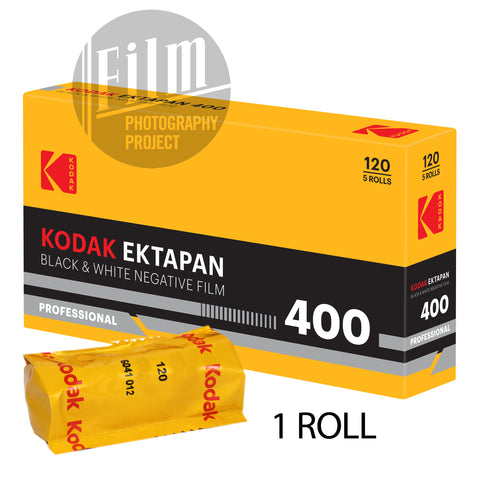 120 BW Film - Kodak EktaPan 400 (1 Roll)