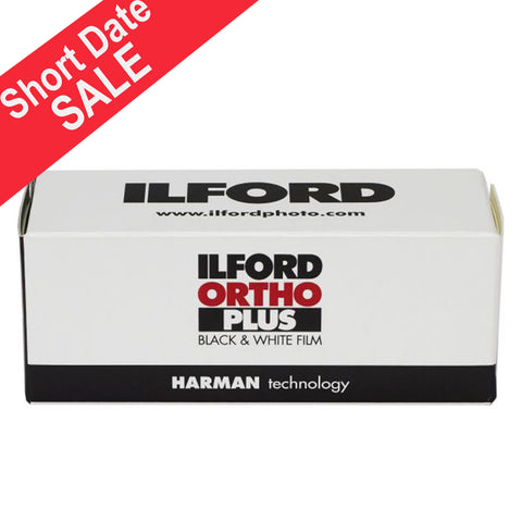 120 BW Film Ilford Ortho Plus - Short Dated (1 Roll)