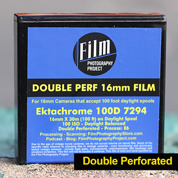 16mm Film - Double Perf - Ektachrome Color Reversal 100D
