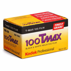 35mm BW Film - Kodak T-Max 100 (1 Roll)