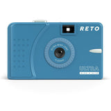 35mm Film Camera - RETO Ultra Wide & Slim Camera + Film COMBO (Slate Blue)