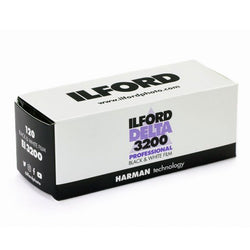120 BW Film Ilford 3200 (Single Roll)