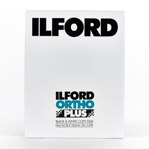 4x5 Sheet Film Ilford Ortho Plus BW Negative Film (25 Sheets)