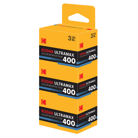35mm Color - Kodak Gold Max 400 3-Roll Pak (36 exp each)