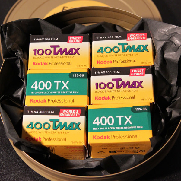 35mm BW Film - Kodak B&W Gift Can (6 Rolls)