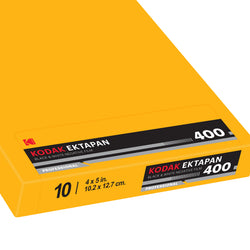 4x5 Sheet Film - Kodak EktaPan 400 BW (10 Sheets)