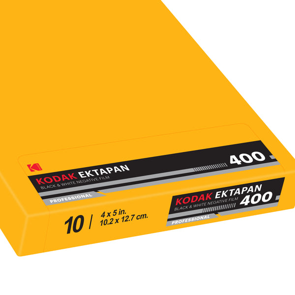 4x5 Sheet Film - Kodak EktaPan 400 BW (10 Sheets)