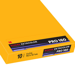 4x5 Sheet Film - Kodak EktaColor PRO 160 (10 Sheets)