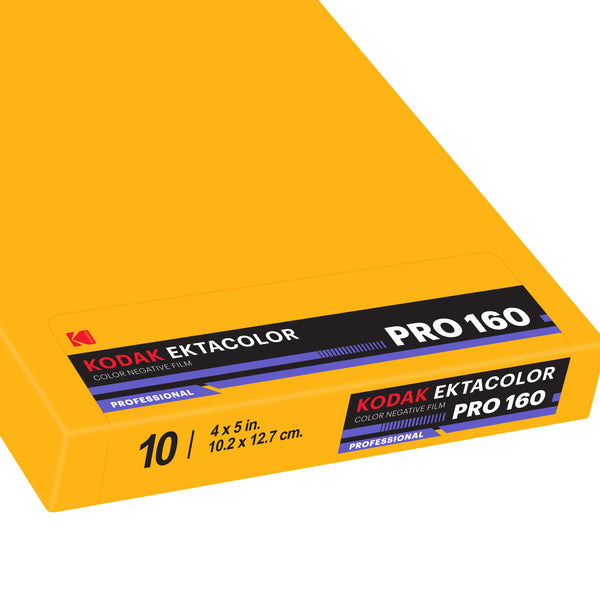4x5 Sheet Film - Kodak EktaColor PRO 160 (10 Sheets)
