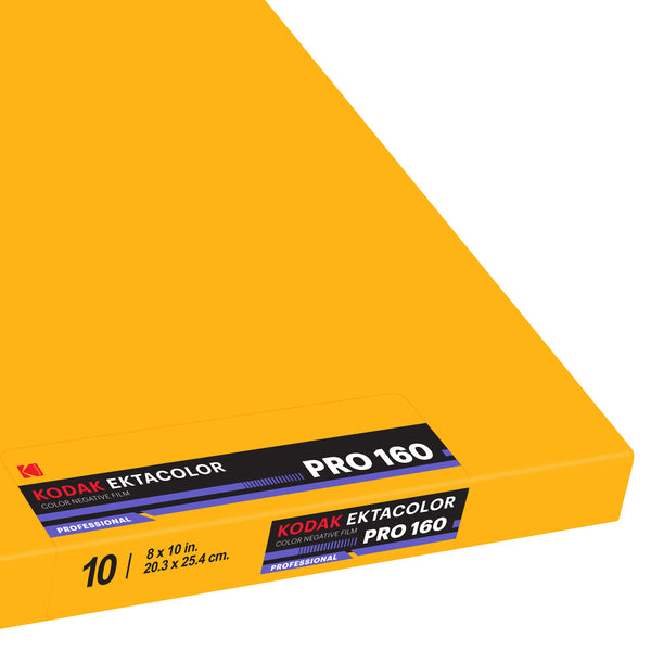 8x10 Sheet Film - Kodak EktaColor PRO 160 (10 Sheets)