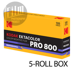 120 Color Film - Kodak Ektacolor Pro 800 (5-Roll Pro Pack)