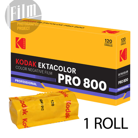 120 Color Film - Kodak Ektacolor Pro 800 (1 Roll)