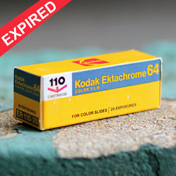 110 Color Film – Kodak Ektachrome 64 (Expired)