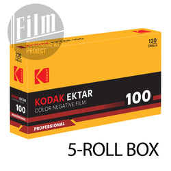 120 Color Film - Kodak Ektar 100 (5-Pack)