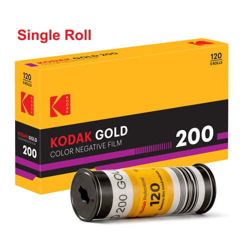 120 Color Film - Kodak Gold 200 (Single Roll)
