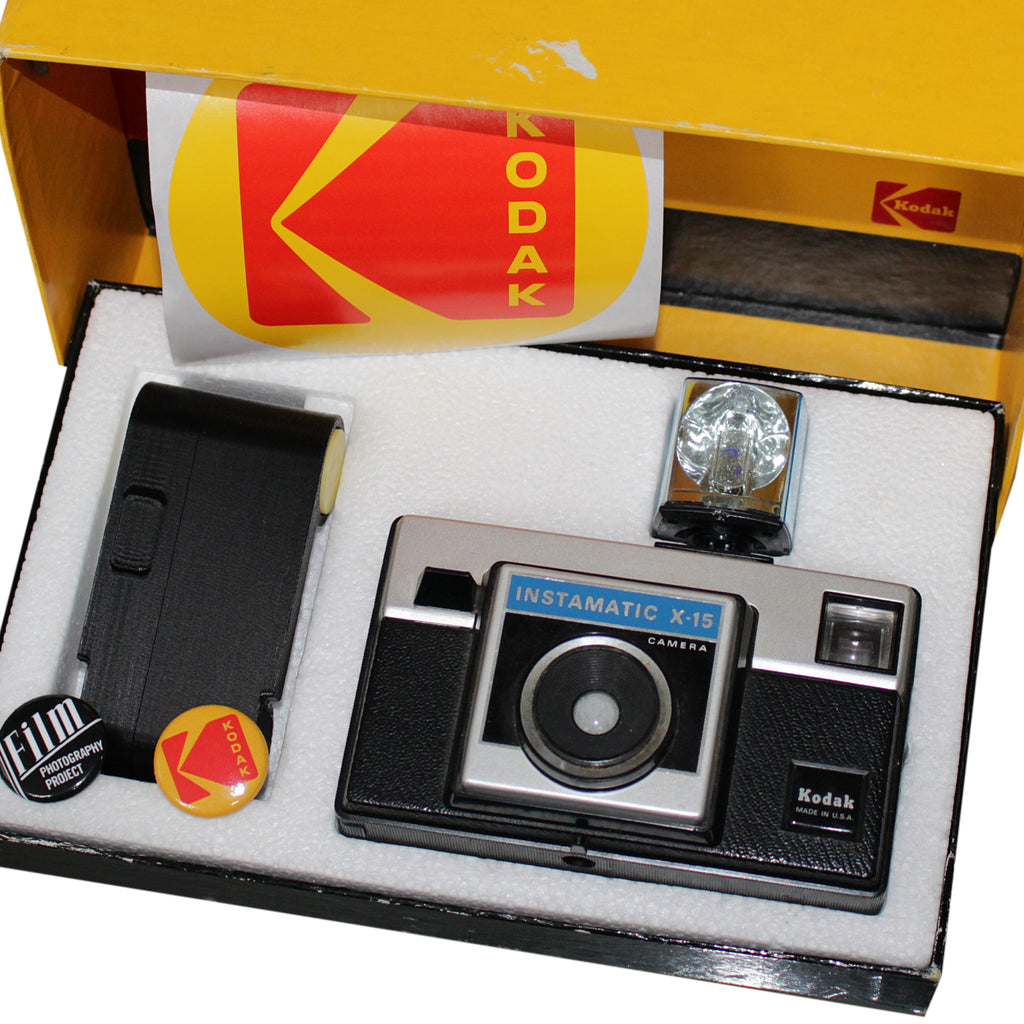 FILM CAMERA 126 Kodak Instamatic X15 Outfit (Camera + Adapter + Fil