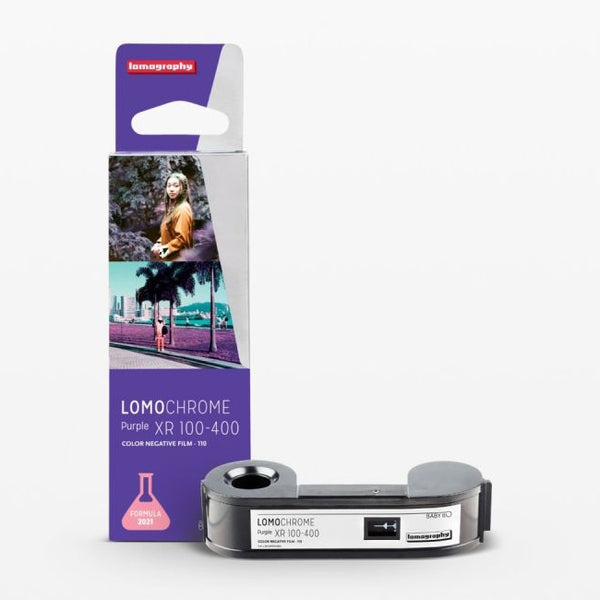 110 Color Film - LomoChrome Purple XR 100-400 (1 Roll)