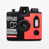 35mm Film Camera - Lomo Simple Half-Frame BW (with Film)