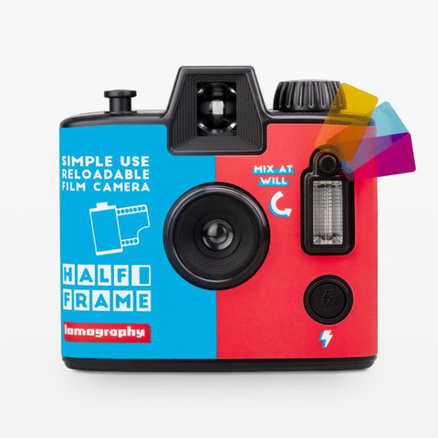 35mm Film Camera - Lomo Simple Half-Frame Color (with Film)