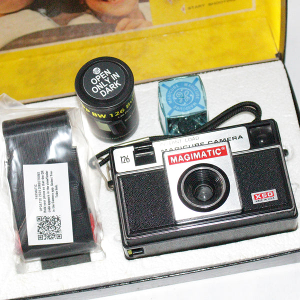 FILM CAMERA - 126 Magimatic X50 Outfit (Camera + Adapter + Film)