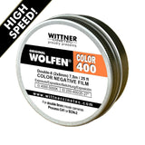 Double 8 Film - Original Wolfen 400 Color (25 ft)