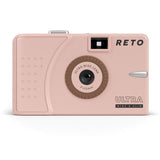 35mm Film Camera - RETO Ultra Wide & Slim Camera + Film COMBO (Pastel Pink)