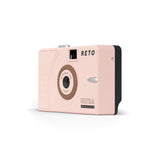 35mm Film Camera - RETO Ultra Wide & Slim Camera + Film COMBO (Pastel Pink)