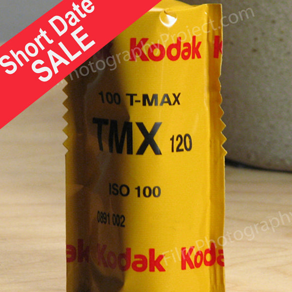 120 BW FILM - KODAK T-MAX 100 (SINGLE ROLL) - SHORT DATE SALE